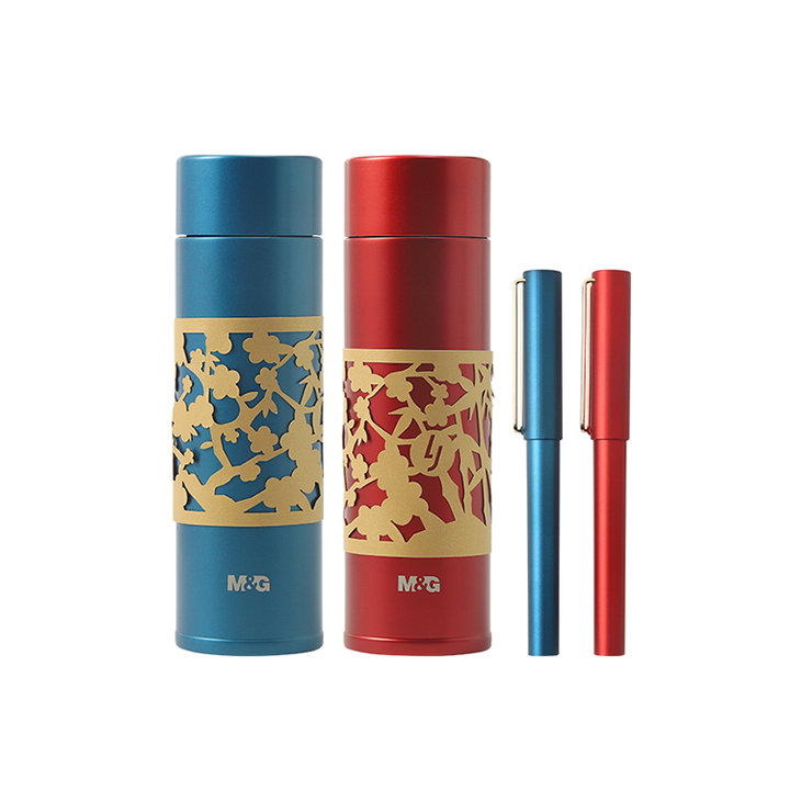 晨光 禮記精品套裝 (定制) 藍紅混色